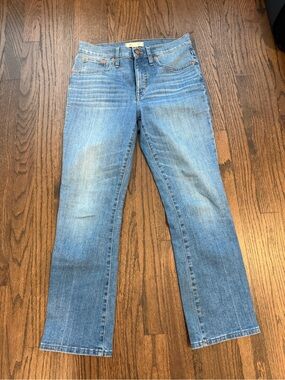 Madewell Medium Wash Straight-Leg Jeans